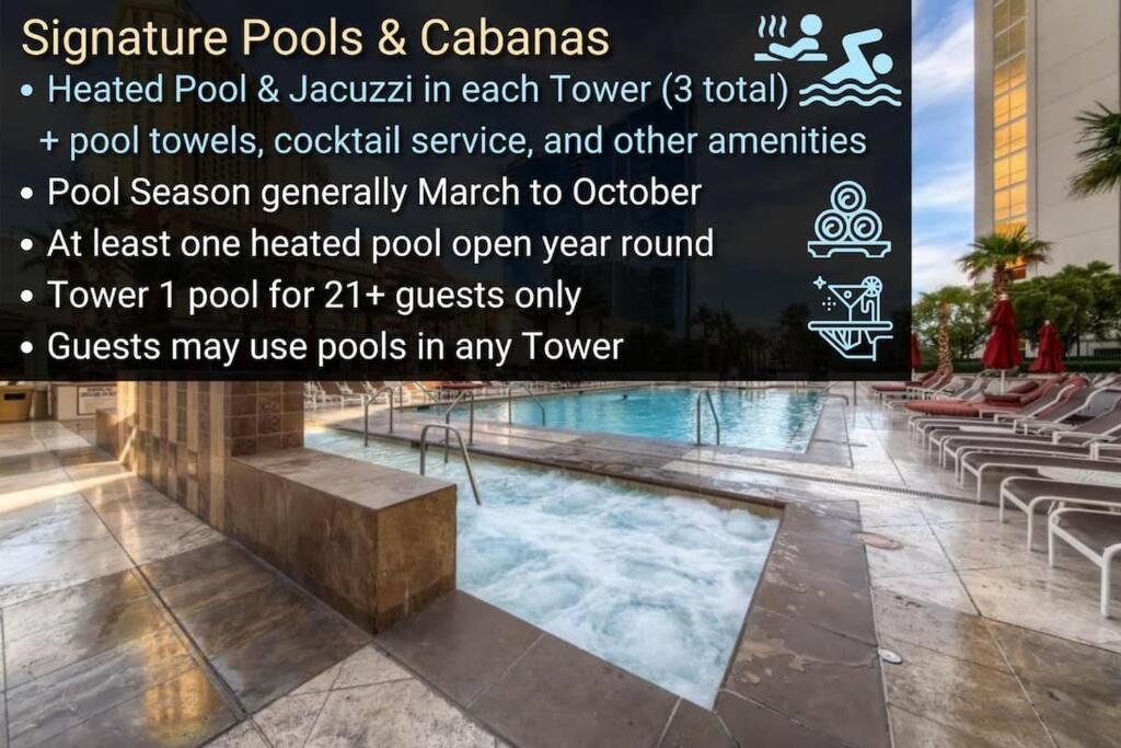 32Nd Flr Penthouse @Mgm Signature 1Bed, No Fee Las Vegas Exterior foto