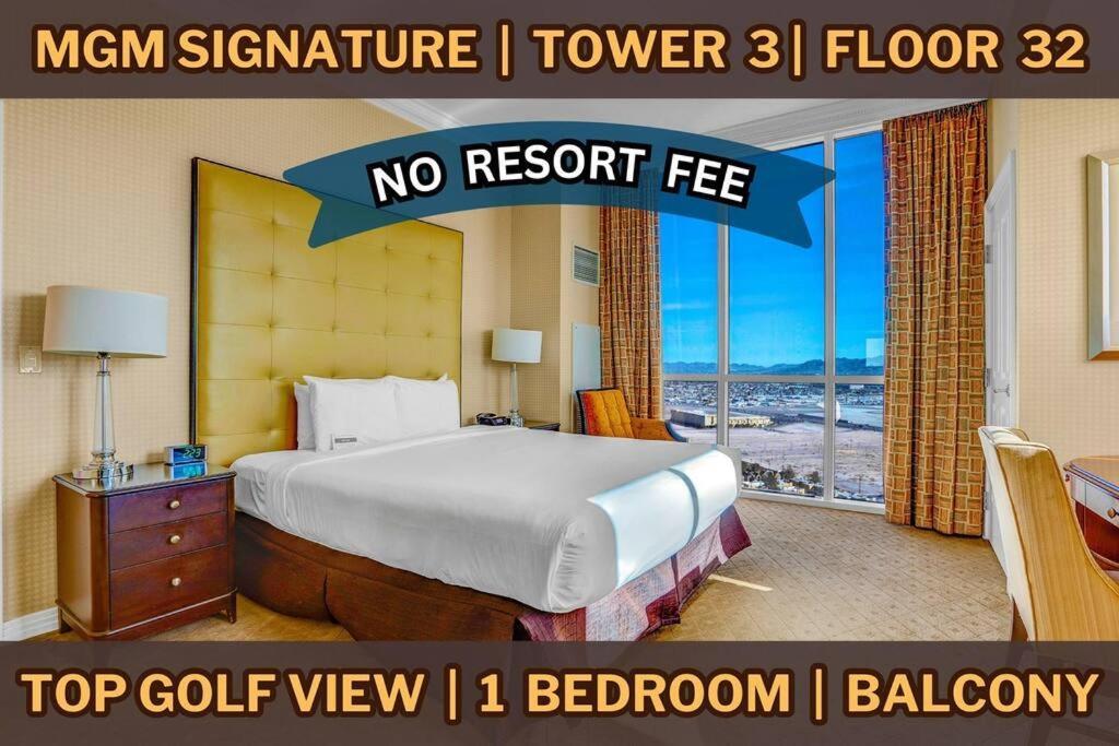 32Nd Flr Penthouse @Mgm Signature 1Bed, No Fee Las Vegas Exterior foto